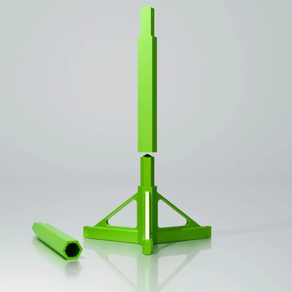 4 Pack 120mm extenders 02 Hexo Base - Main Support for the plant