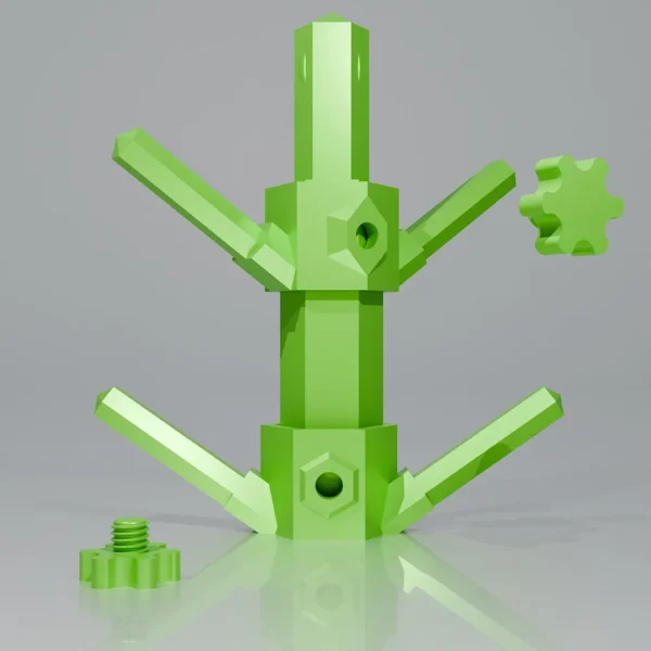 4 Pack Slide Lock 35 Flat Dual-03 30° Hexo Extension Set