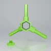 4 Pack Slide Lock 90 Flat Single-06 30° Hexo Clone Extension Set